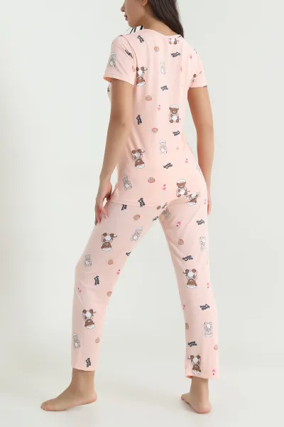 Somon Milan Kadın Pijama Takımı 466496