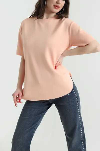 somon-oval-kesim-oysho-kadin-tisort-437677