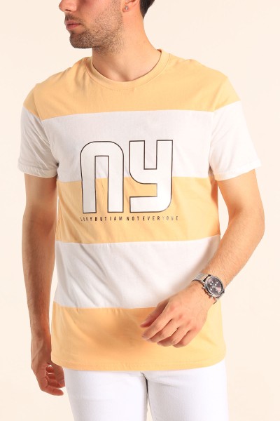 somon-relaxed-fit-ny-baskili-cift-renk-tisort-182270