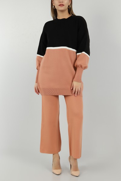 Somon Tunik Pantolon Triko İkili Takım 147162