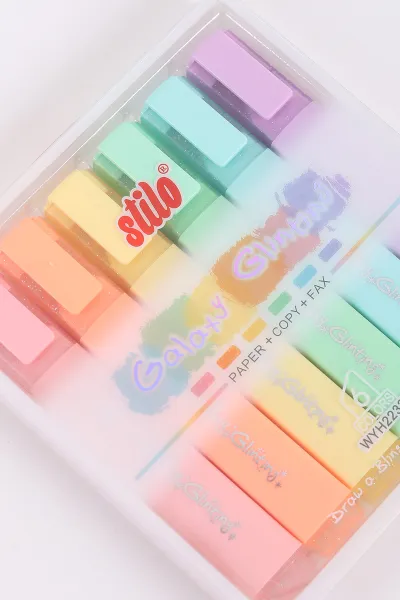 Stilo 6'lı Simli Fosforlu Kalem 441786