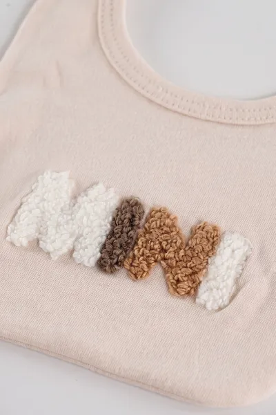 Su Yeşili (0-3 Ay)Mn Ayıcık Nakışlı  Patikli 5'li Erkek Bebek Takım 479300