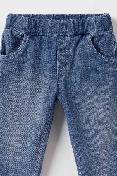 Su Yeşili (1-4 Yaş) Baskılı Bodyli Fitilli Hırkalı Kız Çocuk 3'lü Takım 502079