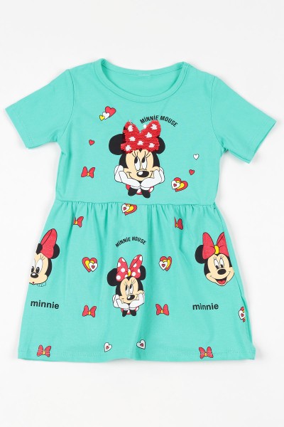 su-yesili-2-10-yas-minnie-mouse-kalpli-kiz-cocuk-elbise-108657