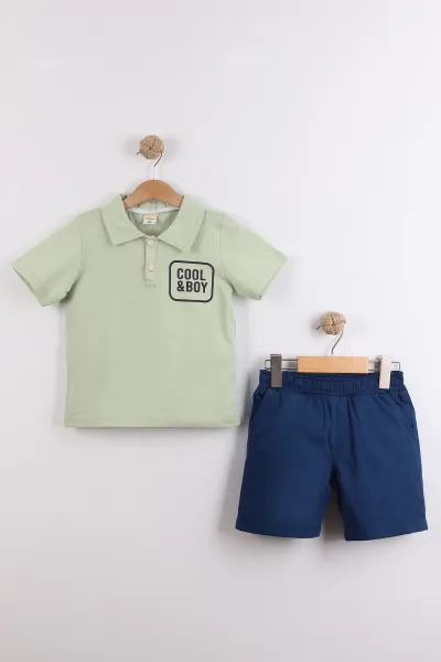 su-yesili-2-10-yas-polo-yaka-cool-boy-baskili-tisortlu-gabardin-sortlu-erkek-cocuk-yazlik-2li-takim-454617