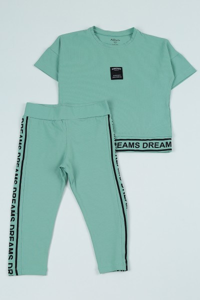 su-yesili-5-8-yas-dreams-baskili-kiz-cocuk-takim-97558