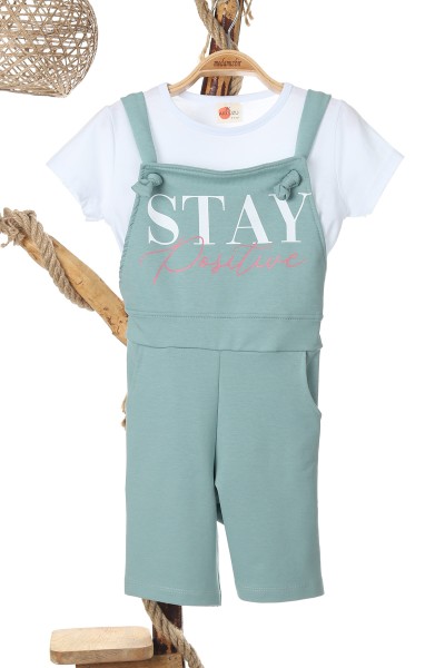 su-yesili-8-12-yas-stay-positive-baskili-kiz-cocuk-tulum-166001