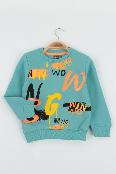 su-yesili-8-12-yas-wowo-win-baskili-uc-ip-sardonlu-erkek-cocuk-sweat-polar-135252