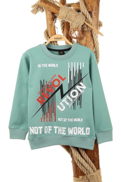 su-yesili-9-12-yas-revol-baskili-erkek-cocuk-sweat-150926