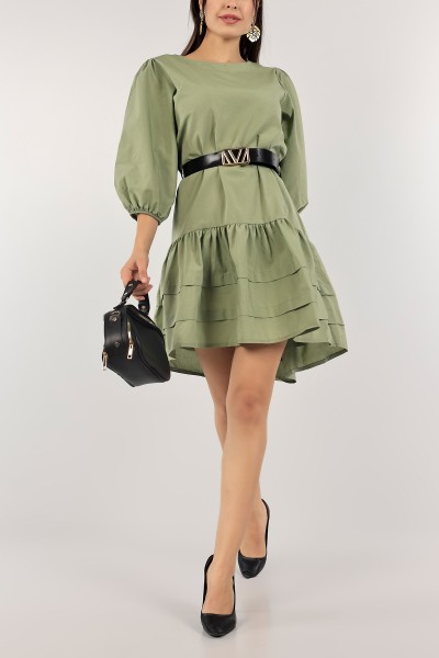 su-yesili-kemerli-poplin-elbise-124066