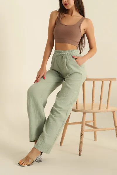 su-yesili-muslin-keten-beli-lastikli-palazzo-pantolon-278427