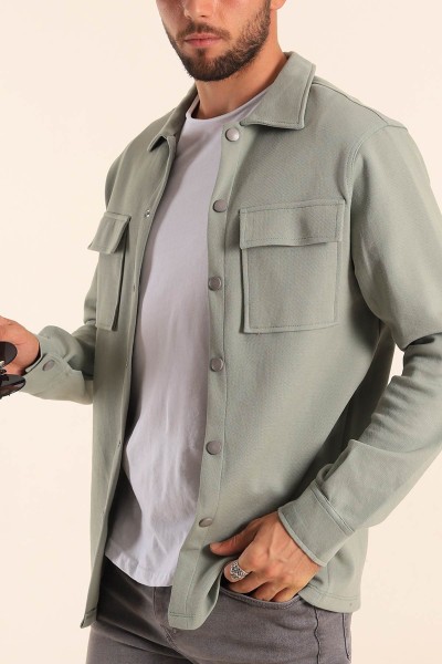 su-yesili-relaxed-fit-cift-cepli-cit-cit-dugmeli-uzun-kollu-erkek-gomlek-201335