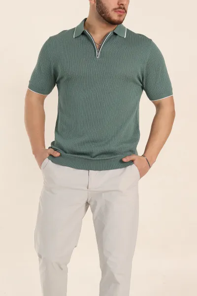 su-yesili-slim-fit-fermuarli-polo-yaka-kisa-kollu-erkek-triko-tisort-338566