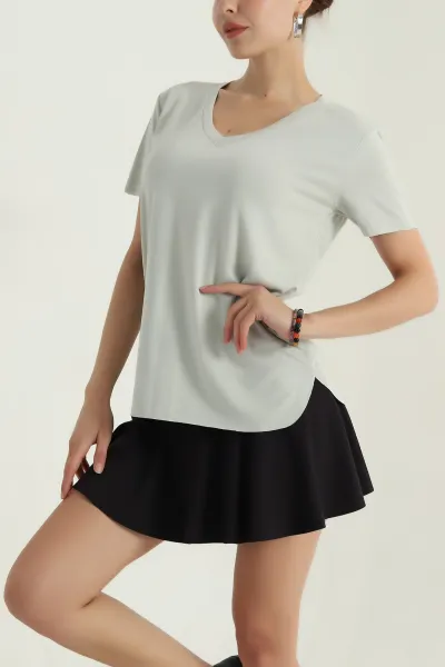 su-yesili-v-modal-yaka-kadin-tisort-381281