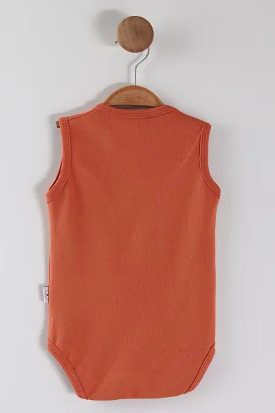 Taba ( 1-3 Yaş ) Sıfır Kol Düz Bebek&Çocuk Çıtçıtlı Badi 467325