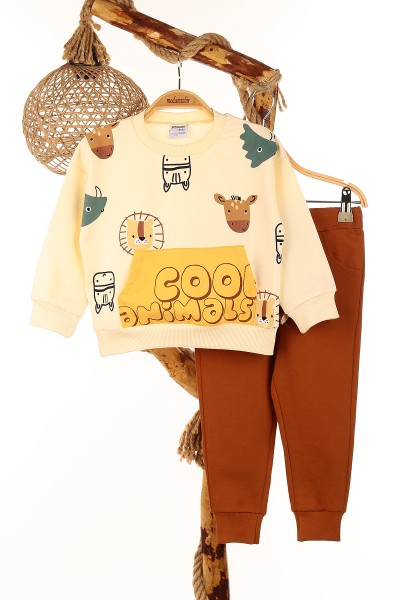 taba-1-4-yas-cool-hayvan-baskili-erkek-cocuk-takim-146971