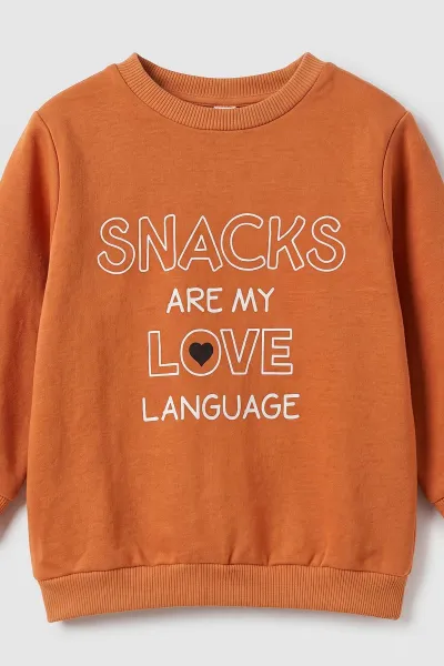 Taba (1-5 Yaş) Snacks Baskılı 2 İp İçi Şardonlu Alt Kareli Erkek Çocuk 2'li Takım 496686