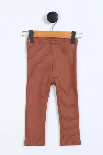 Taba (2-5 Yaş) Kalp Baskılı Taytlı Kız Çocuk Takım 337148