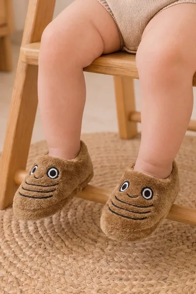 Taba ( 25 - 30 ) Peluş Figürlü Erkek Çocuk Panduf 488298