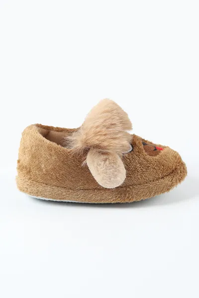 Taba ( 25 - 30 ) Peluş Figürlü Kız Çocuk Panduf 488272