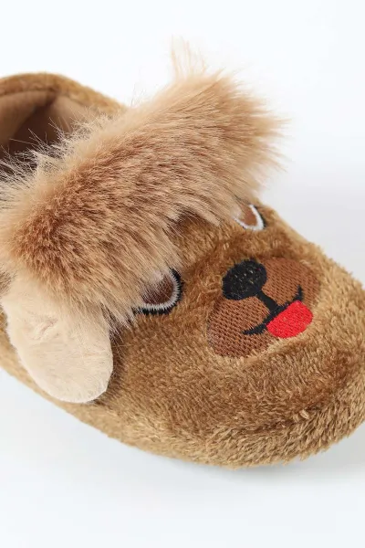 Taba ( 25 - 30 ) Peluş Figürlü Kız Çocuk Panduf 488272