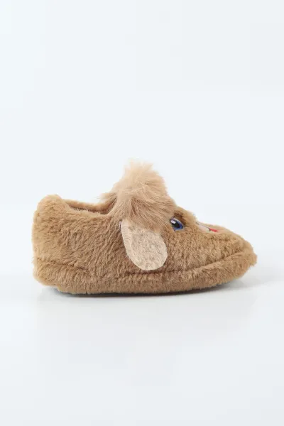Taba ( 25 - 30 ) Peluş Figürlü Kız Çocuk Panduf 496276
