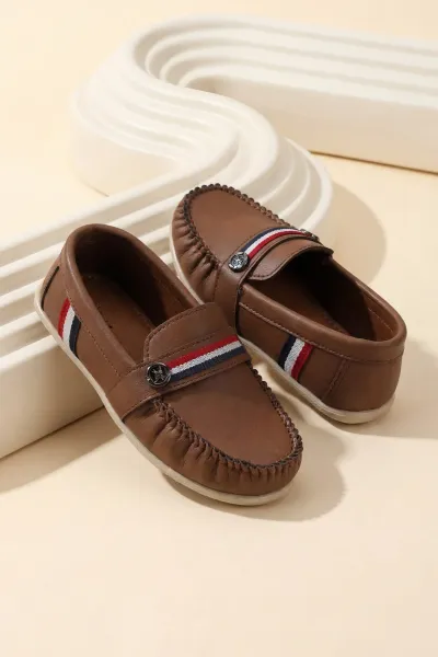 Taba ( 31 - 36 ) Erkek Çocuk Loafer Ayakkabı 463223