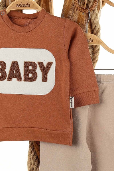 Taba (9-24 Ay) Baby Nakışlı Erkek Çocuk Takım 144779