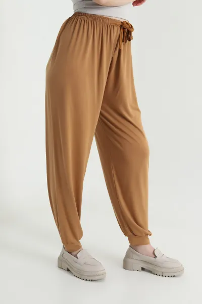 Taba Bel Lastikli Modal Kadın Şalvar 438820