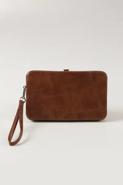 Taba Bilek Askılı Mıknatıs Kapaklı Kadın Cüzdan 466091