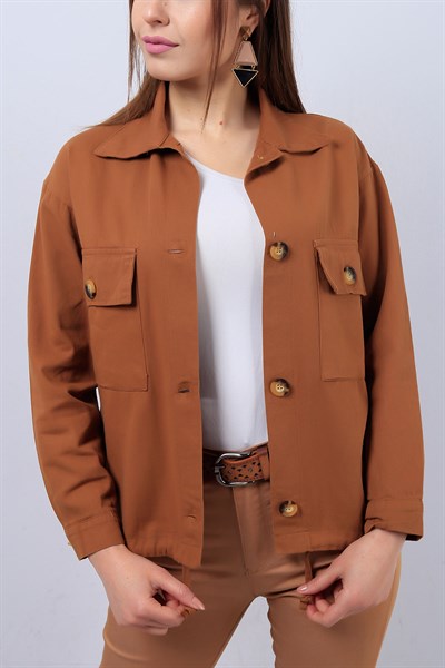 Taba Cepli Yazlık Keten Mont 12849B