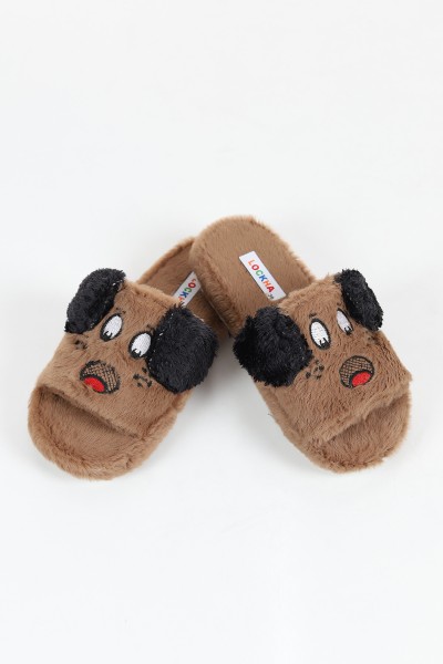 Taba Köpekli Ev Terliği 130886