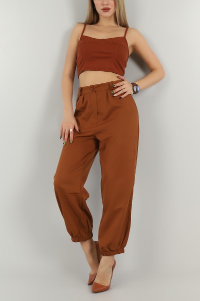 Taba Paça Lastikli Şalvar Pantolon 147069