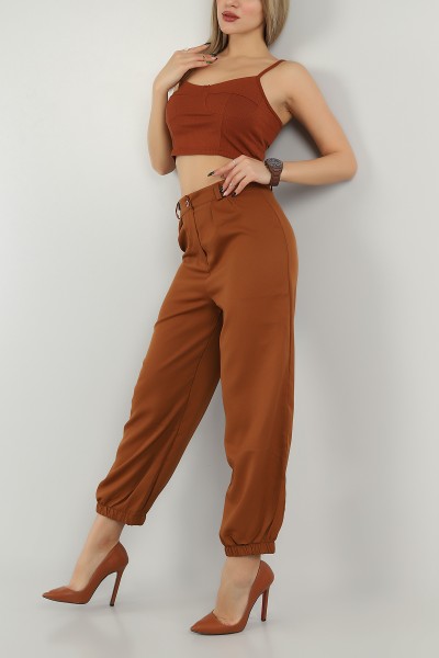 Taba Paça Lastikli Şalvar Pantolon 147069