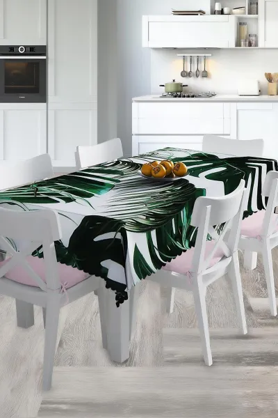 Taş 140x220 Dijital Baskılı Mordern  Masa Örtüsü 219040