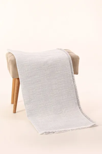 Gri 180x220 Cm Kaymaz Çok Amaçlı Pamuklu Lüx Çekyat Örtüsü & Koltuk Örtüsü & Koltuk Şalı 385698