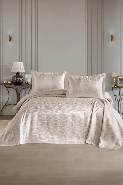 Taş 240x260 Çift Kişilik Gelin Seti Yatak Örtüsü 288881