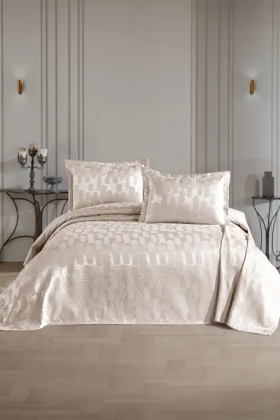 Taş 240x260 Çift Kişilik Gelin Seti Yatak Örtüsü 288907