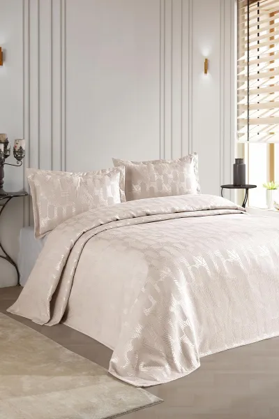 Taş 240x260 Çift Kişilik Gelin Seti Yatak Örtüsü 288907