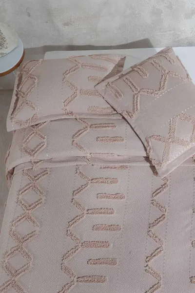 Taş 240x260 Çift Kişilik Gelin Seti Yatak Örtüsü 307703