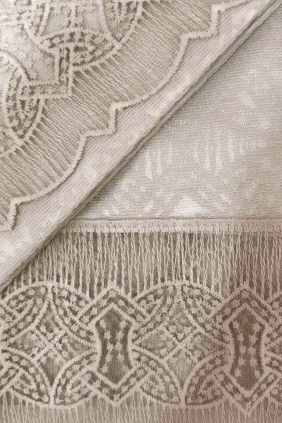 Taş 240x260 Dantelli Çift Kişilik Gelin Seti Yatak Örtüsü 282993