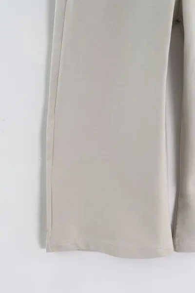 Taş (5-8 Yaş)Bol Paça Kız Çocuk Eşofman Altı 464003