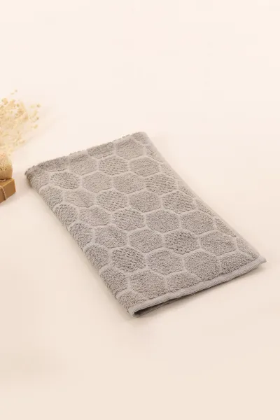 Taş 50x90 Cm Bella Home Petek Desenli El Havlusu 395572