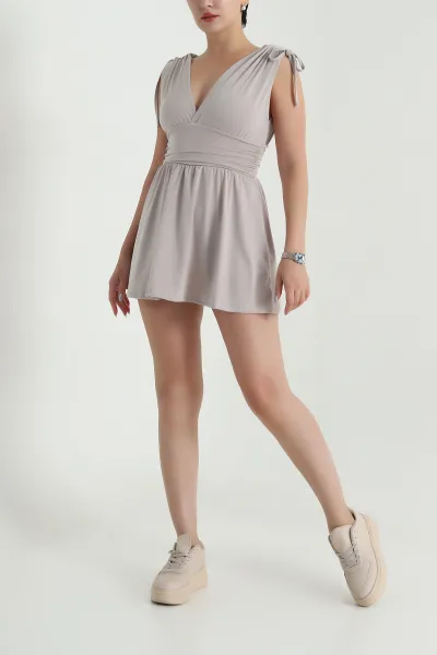 Taş Astarı Şortlu Sandy Kadın Elbise 479791