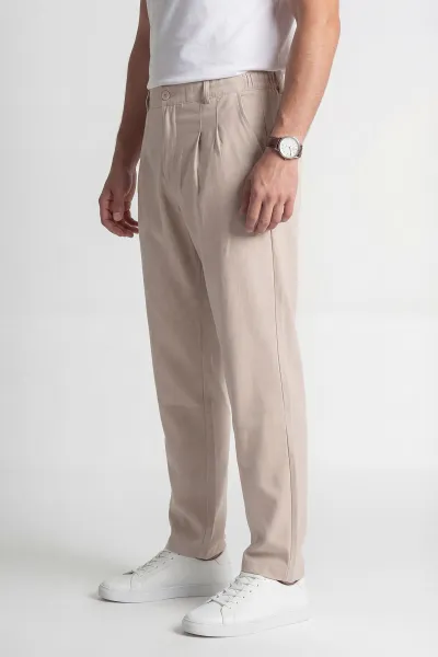 Taş Beli Lastikli Likralı Erkek Pantolon 444735