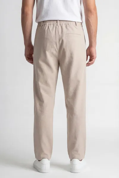 Taş Beli Lastikli Likralı Erkek Pantolon 444735