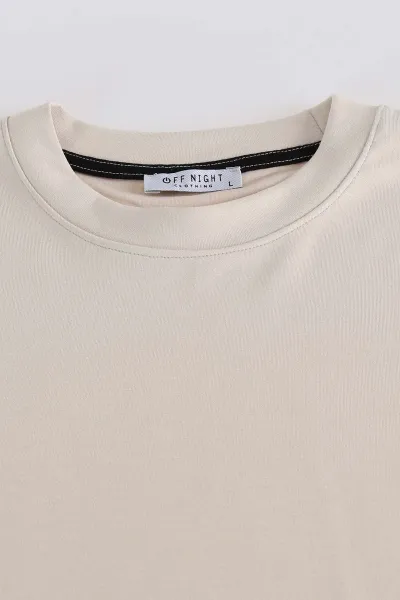 Taş Bisiklet Yaka Uzun Kollu Erkek Sweatshirt 396972