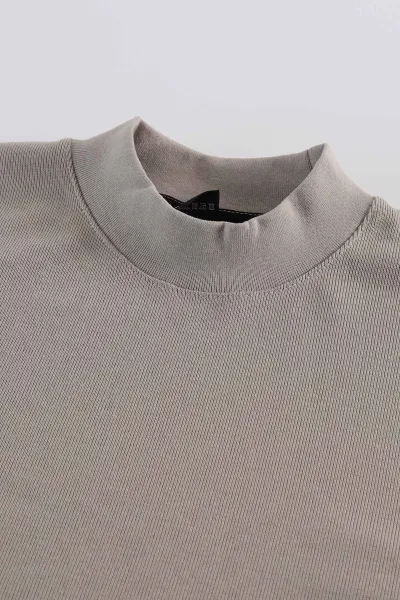 Taş Regular Fit Yarım Balıkçı Yaka Uzun Kollu Erkek Sweatshirt 397045