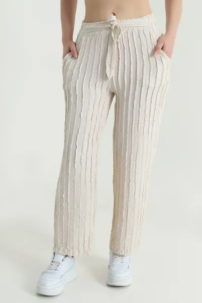Taş Bol Paça Toscana Kadın Pantolon 469939