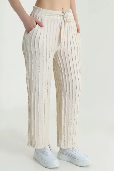 Taş Bol Paça Toscana Kadın Pantolon 469939